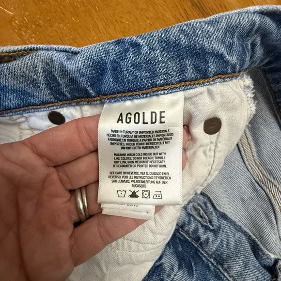 Agolde Riley Full Length 32 Organic Cotton - Picture 3 of 9